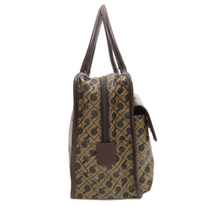 GHERARDINI Logo motif softy Tote Bag Polyester Polyurethane coatingLadies [Used]