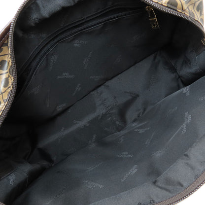GHERARDINI Logo motif softy Tote Bag Polyester Polyurethane coatingLadies [Used]