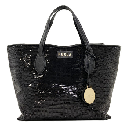 Furla Spangle Gills Handbag Spangle LeatherLadies [Used]