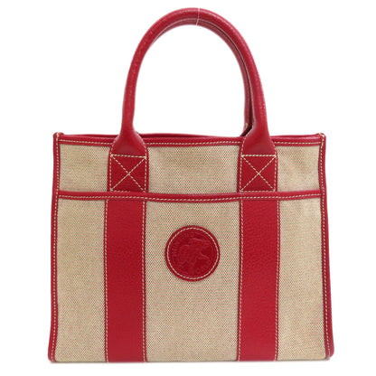 HUNTING WORLD logo Handbag Canvas Ladies [Used]