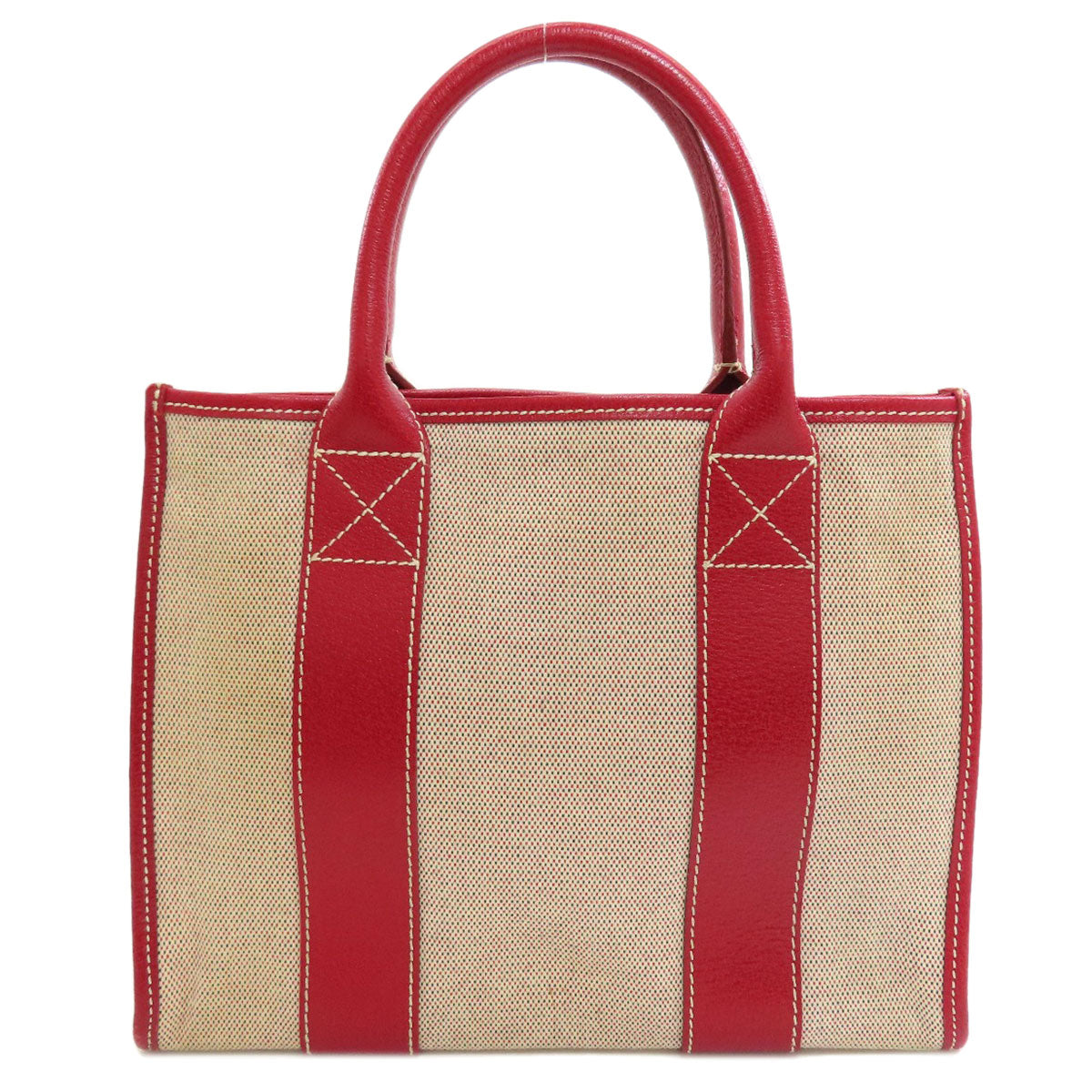 HUNTING WORLD logo Handbag Canvas Ladies [Used]