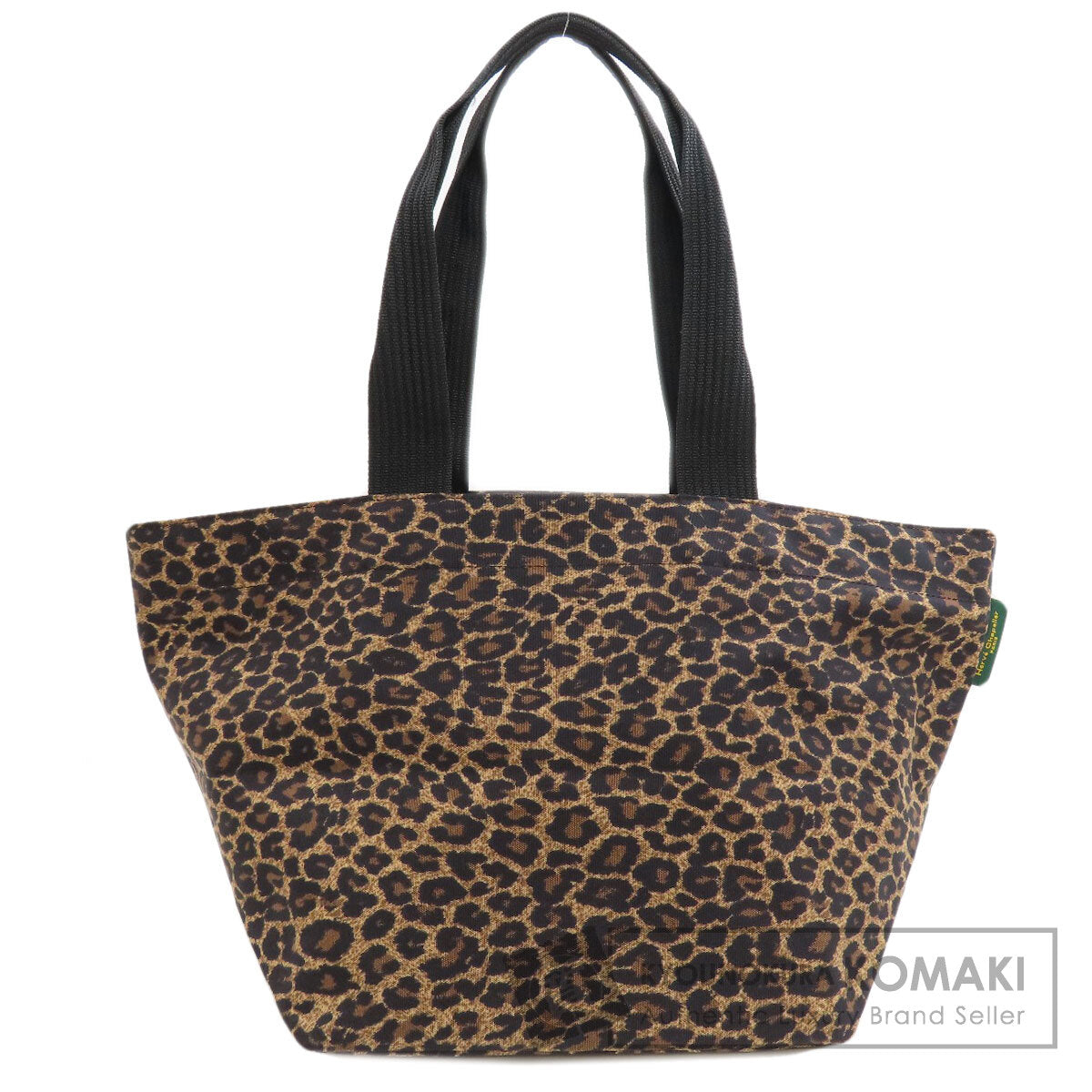 Herve Chapelier Boat-shaped tote bag in leopard print Tote Bag Nylon Ladies [Used]