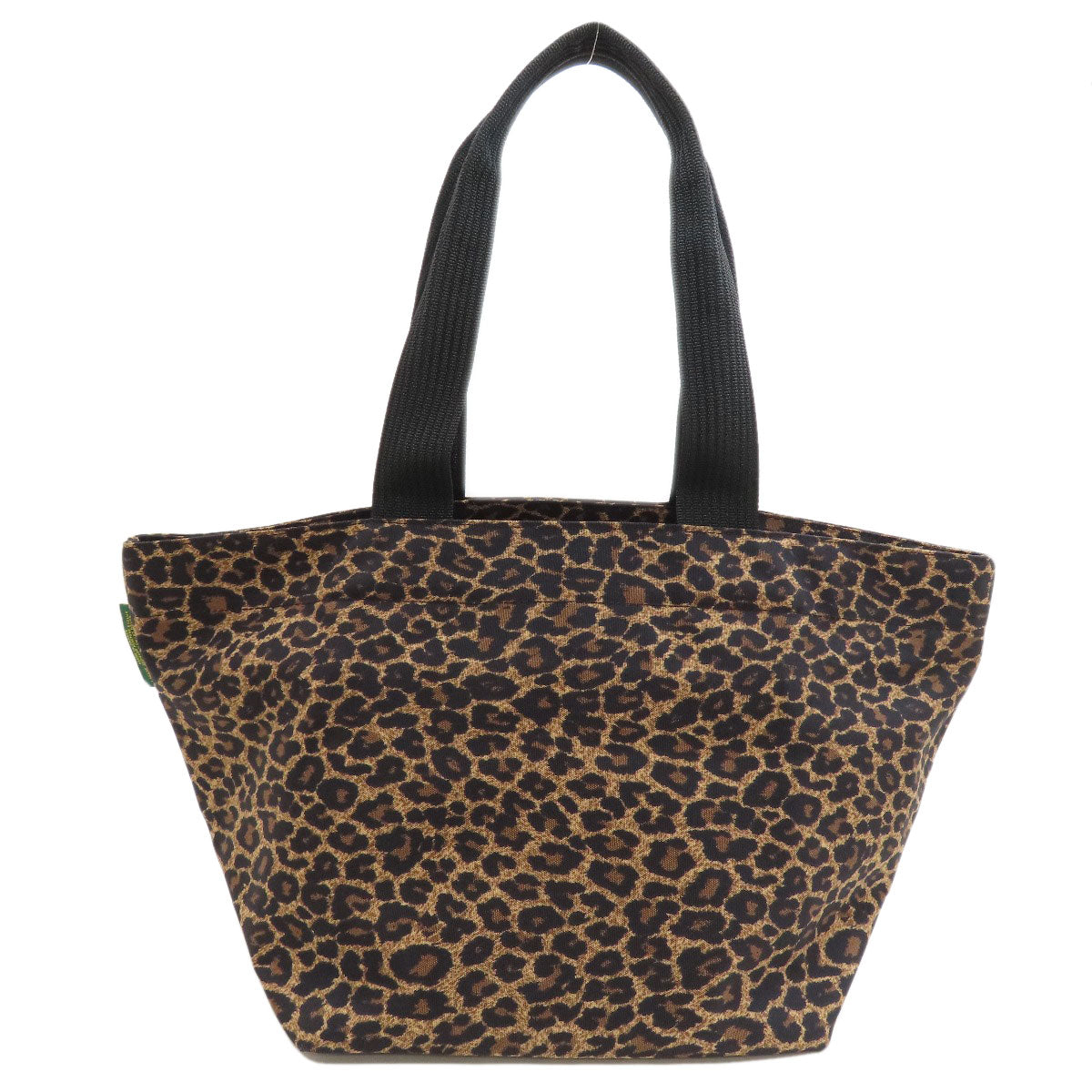 Herve Chapelier Boat-shaped tote bag in leopard print Tote Bag Nylon Ladies [Used]
