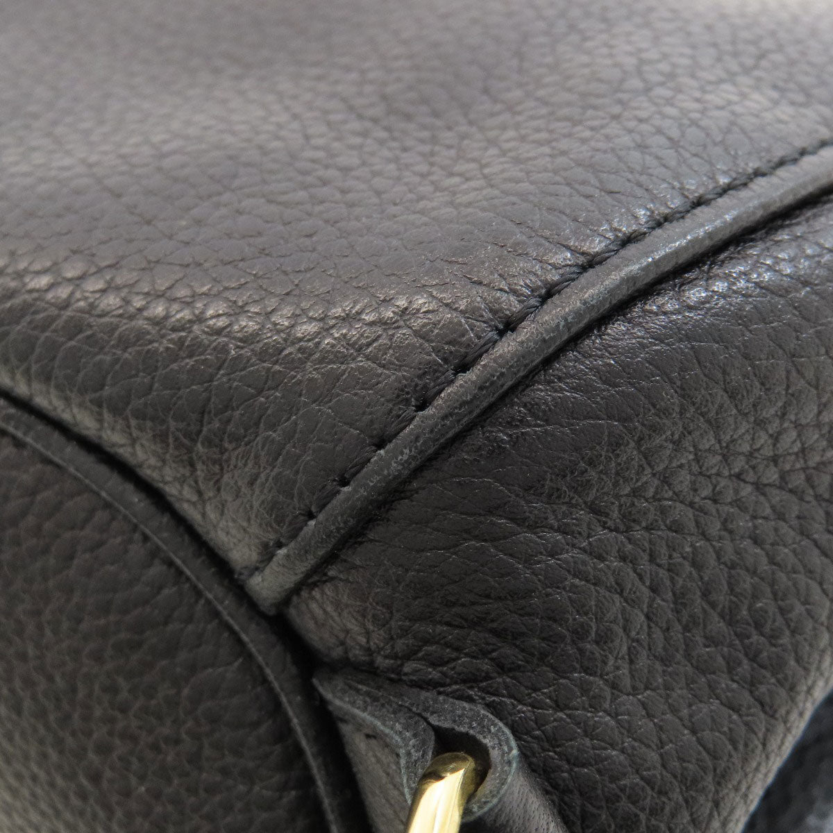 Longchamp logo Backpack Â· Daypack Leather Ladies [Used]