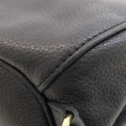 Longchamp logo Backpack Â· Daypack Leather Ladies [Used]