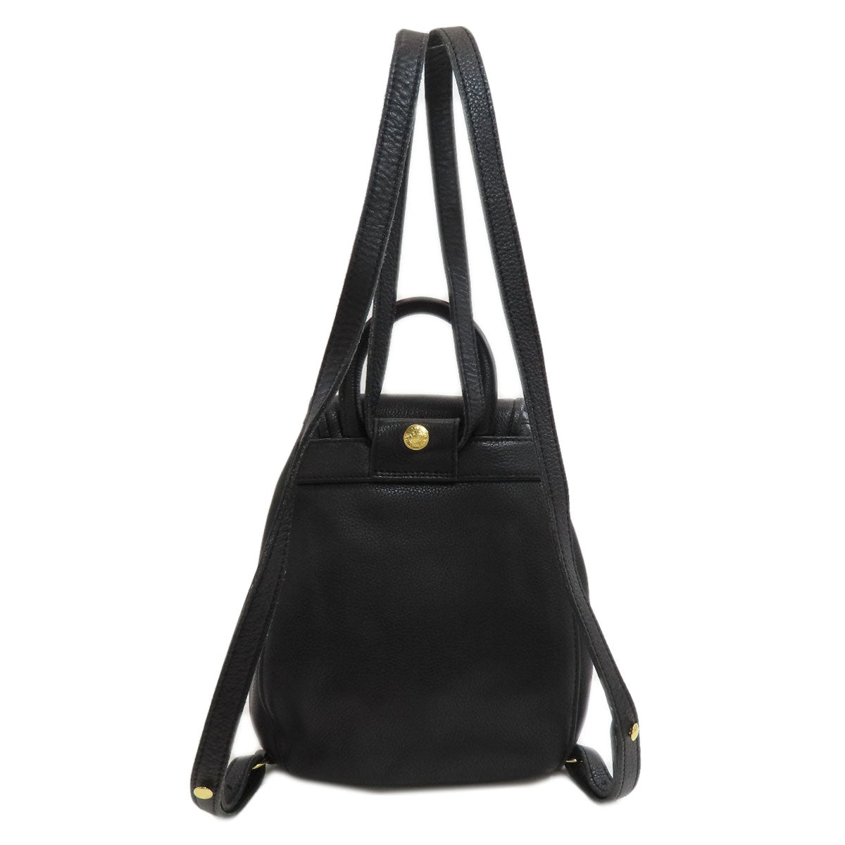 Longchamp logo Backpack Â· Daypack Leather Ladies [Used]