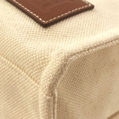BALLY logo Tote Bag Canvas Ladies [Used]
