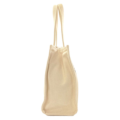 BALLY logo Tote Bag Canvas Ladies [Used]