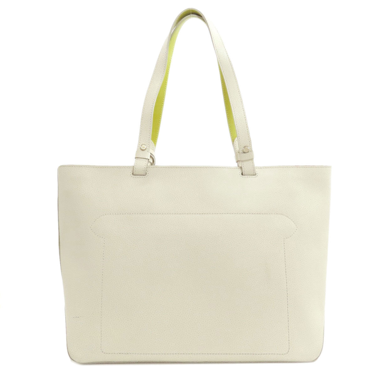 Longchamp logo Tote Bag Leather Ladies [Used]