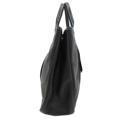 Longchamp logo Handbag Leather Ladies [Used]