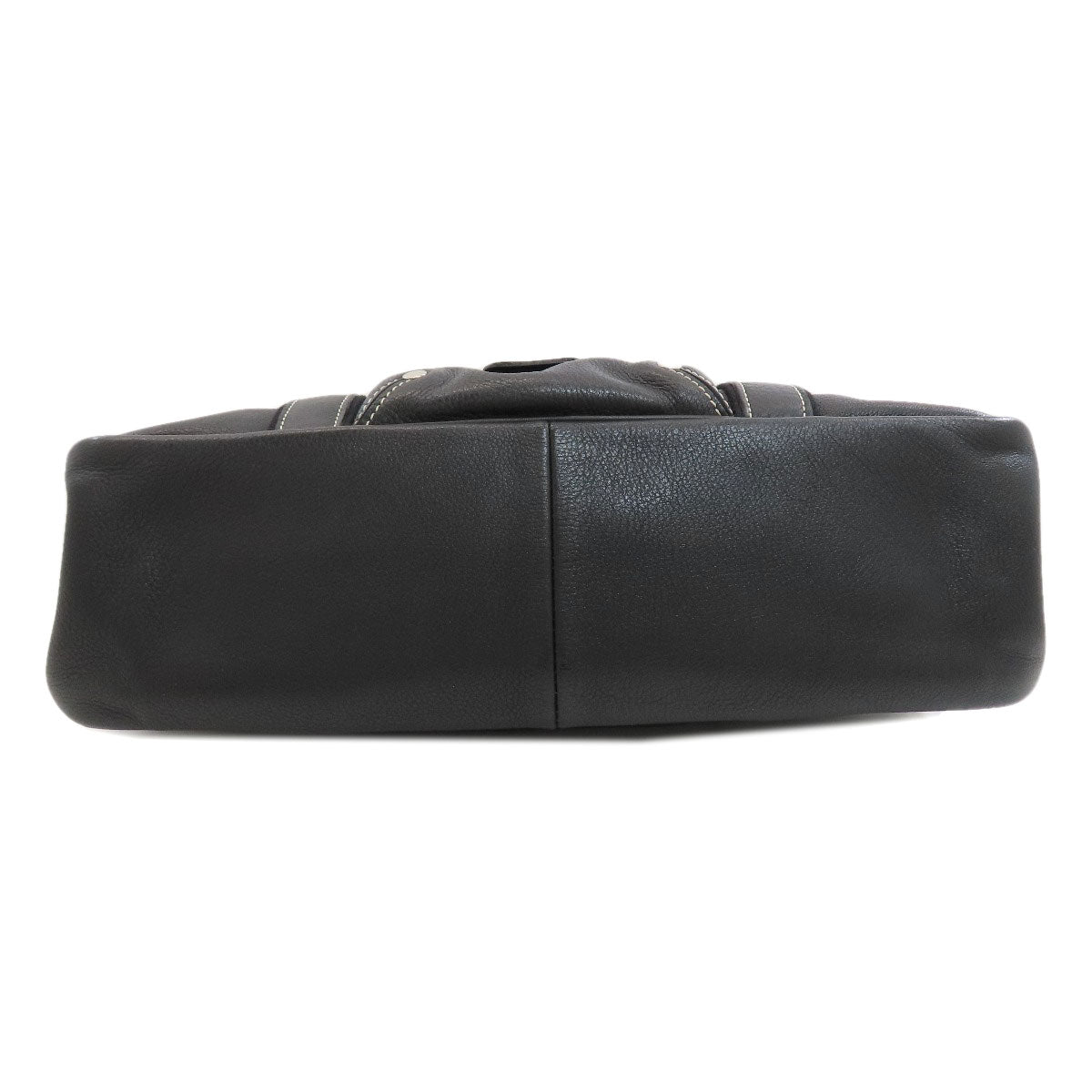 Longchamp logo Handbag Leather Ladies [Used]