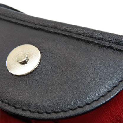 Longchamp logo Handbag Leather Ladies [Used]
