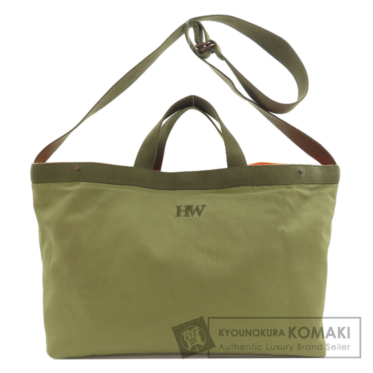 HUNTING WORLD Reina Takeshita Collaboration Charity Bag, Reversible, 2-Way Handbag Canvas Ladies [Used]