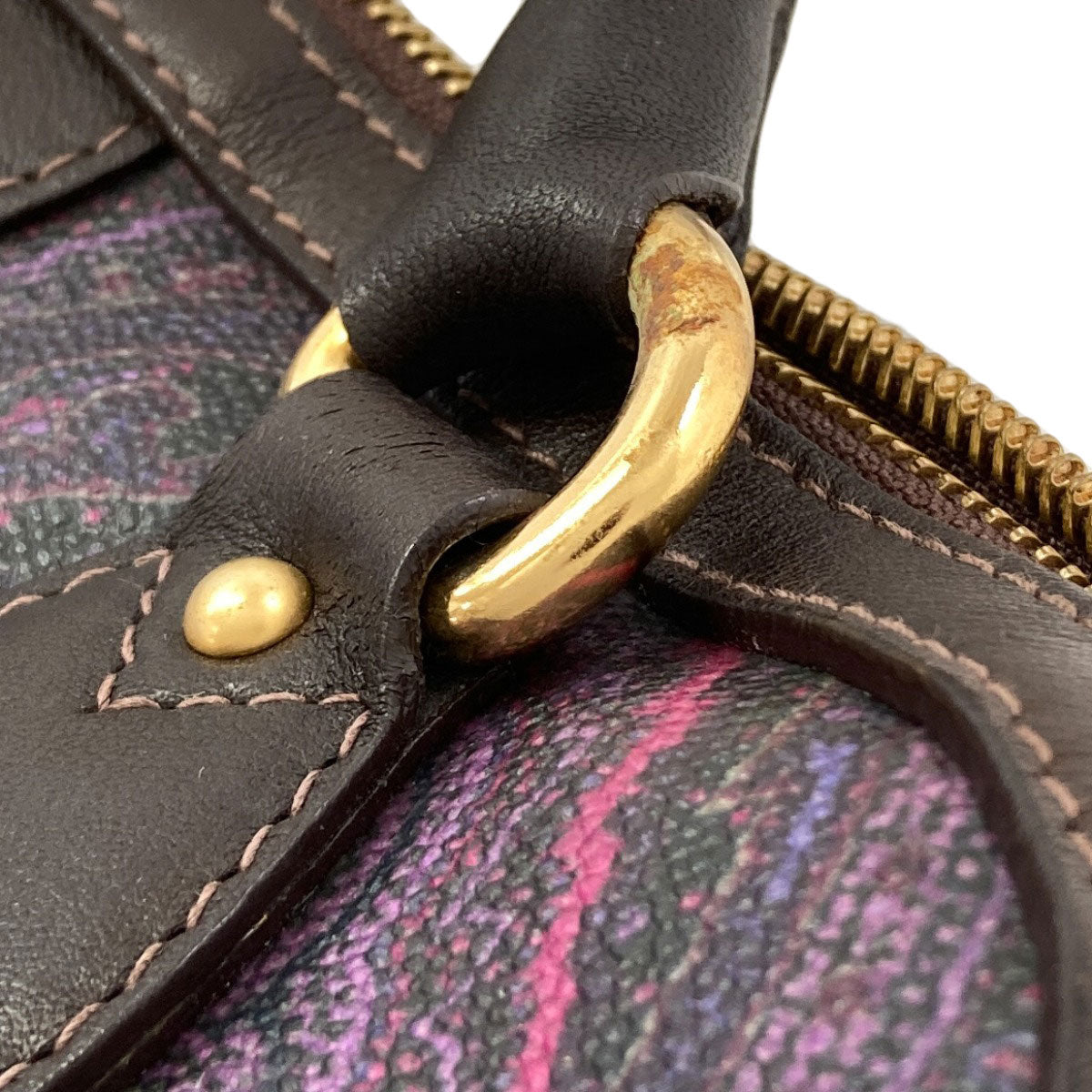 ETRO Paisley pattern Tote Bag PVC Ladies [Used]