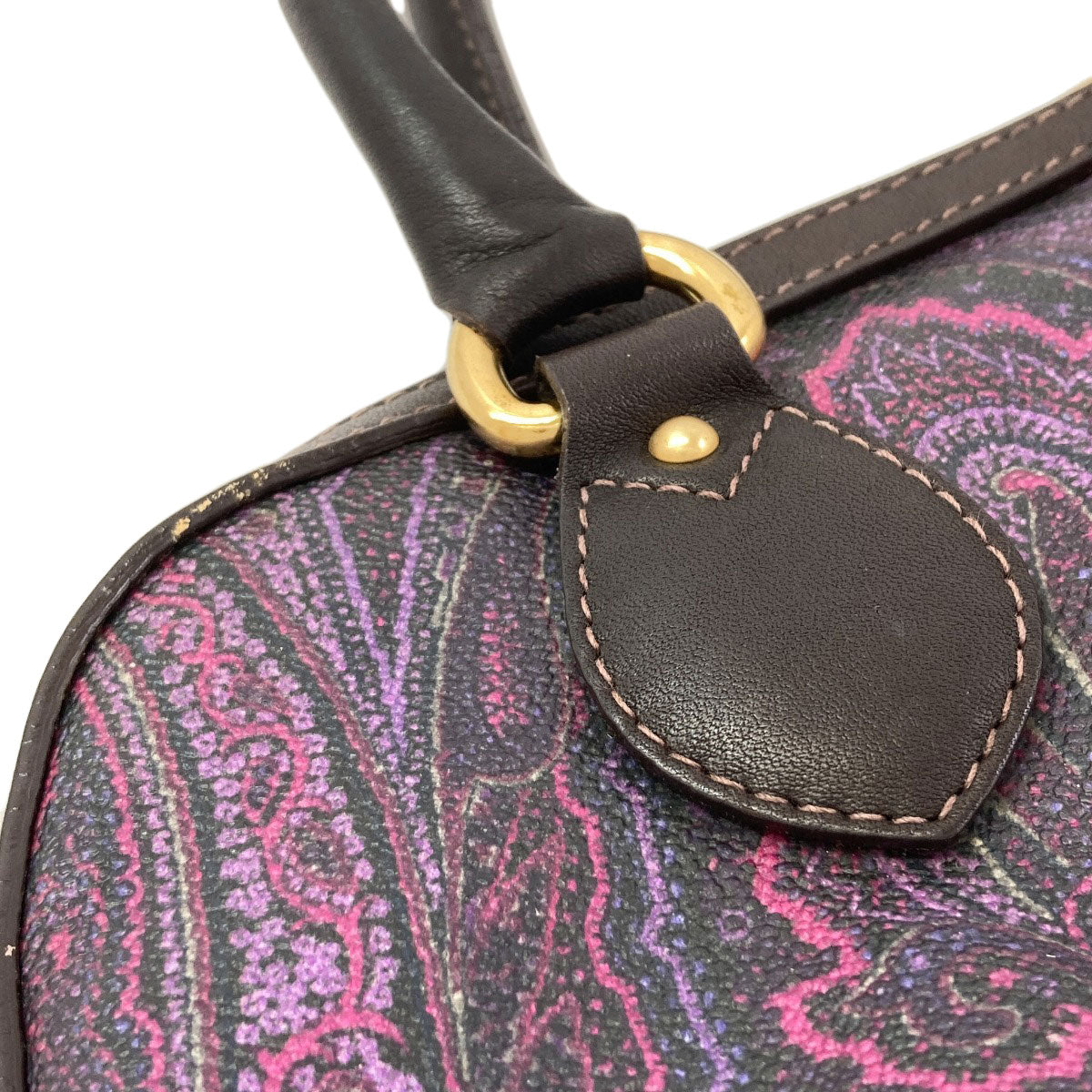 ETRO Paisley pattern Tote Bag PVC Ladies [Used]