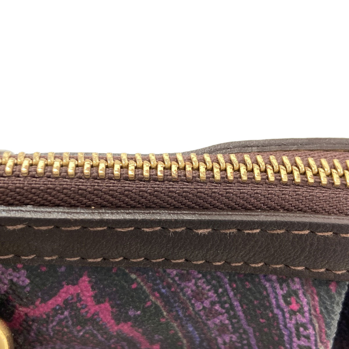 ETRO Paisley pattern Tote Bag PVC Ladies [Used]