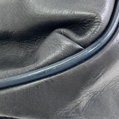 Longchamp logo Tote Bag Leather Ladies [Used]