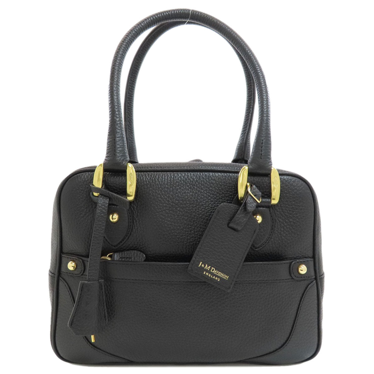 J&M Davidson logo Tote Bag Leather Ladies [Used]