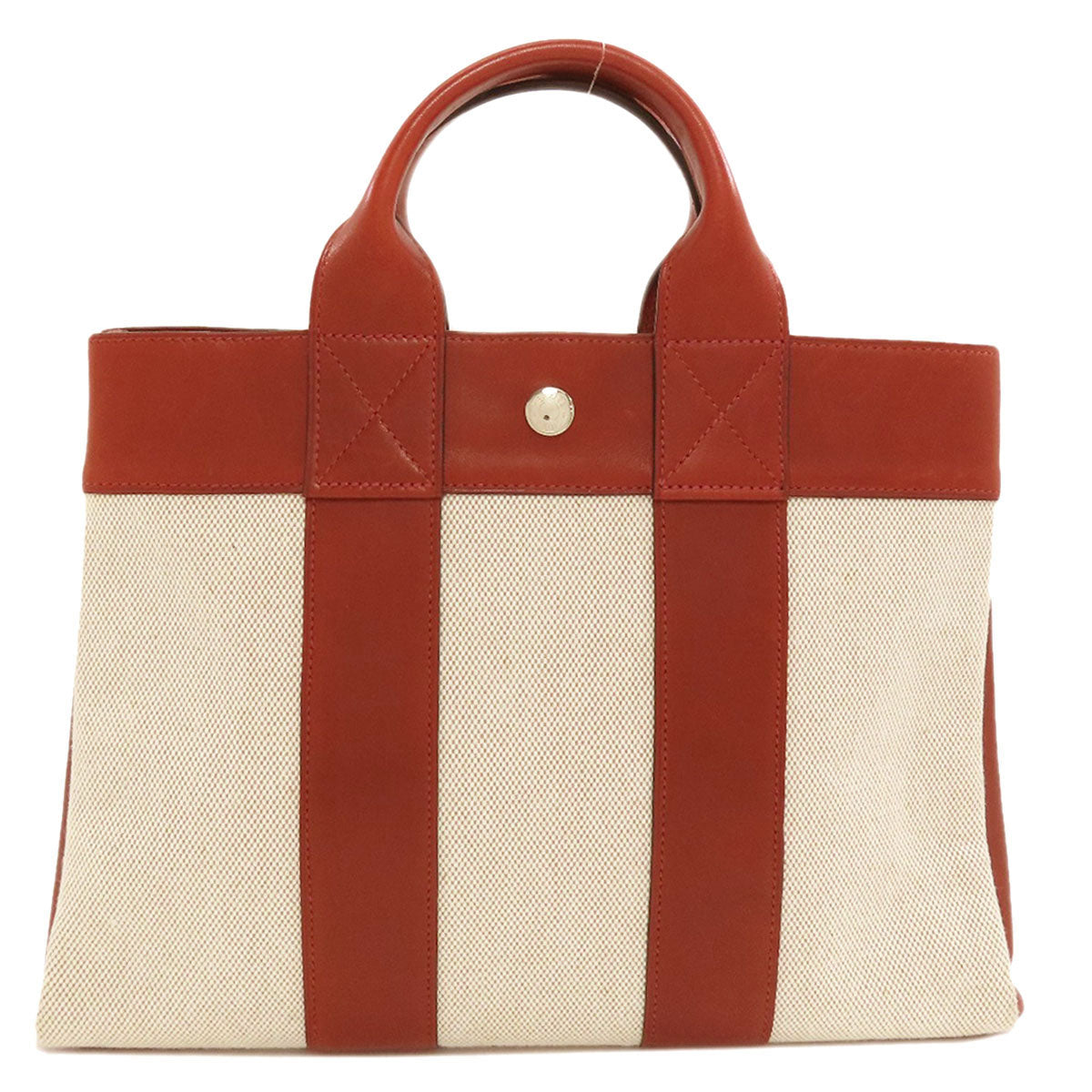 HERMES Sac Fourre Tout PM Handbag Tower ash CalfLadies [Used]