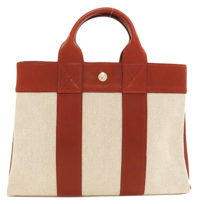 HERMES Sac Fourre Tout PM Handbag Tower ash CalfLadies [Used]