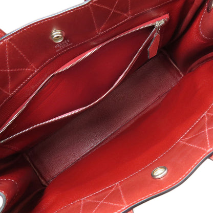 HERMES Sac Fourre Tout PM Handbag Tower ash CalfLadies [Used]