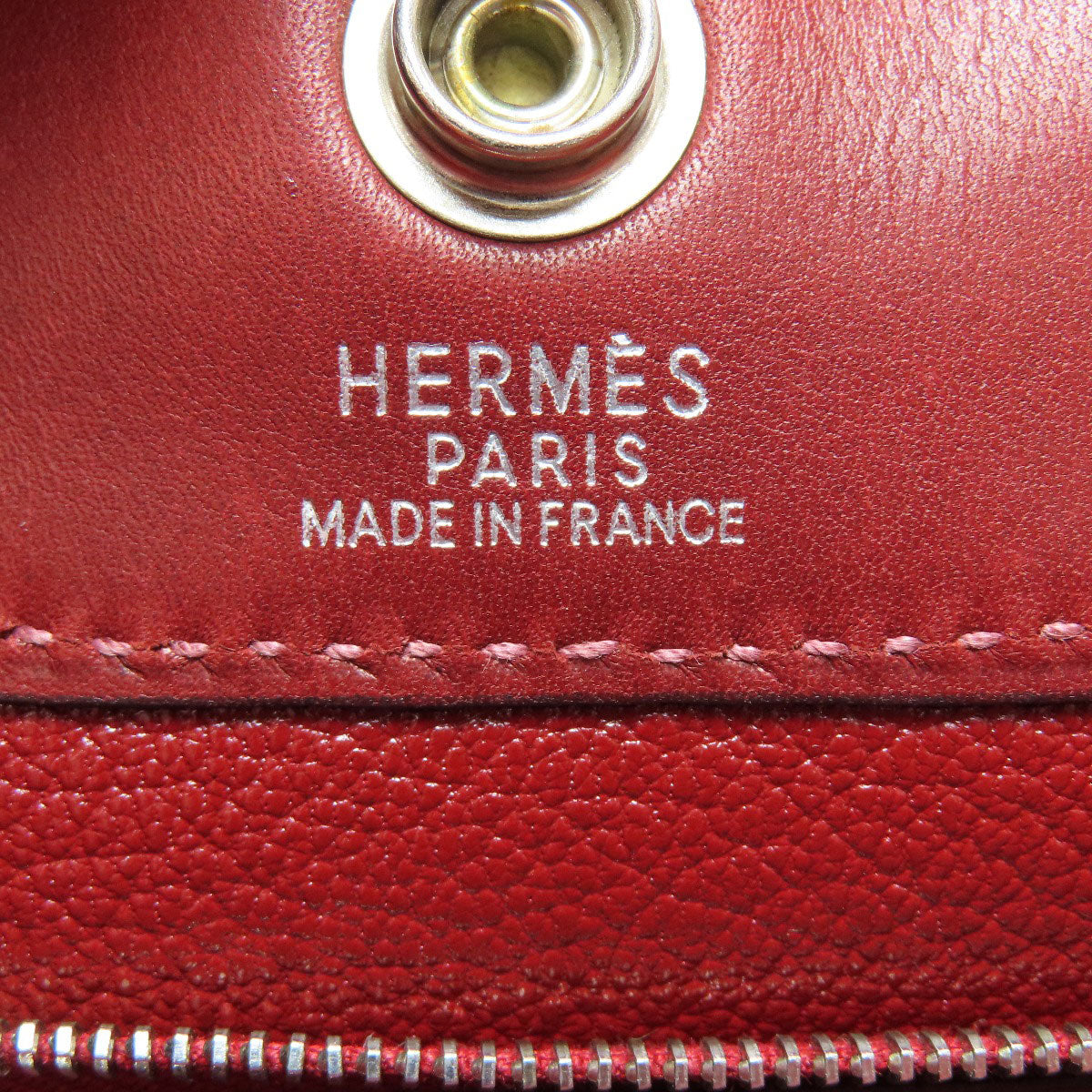 HERMES Sac Fourre Tout PM Handbag Tower ash CalfLadies [Used]