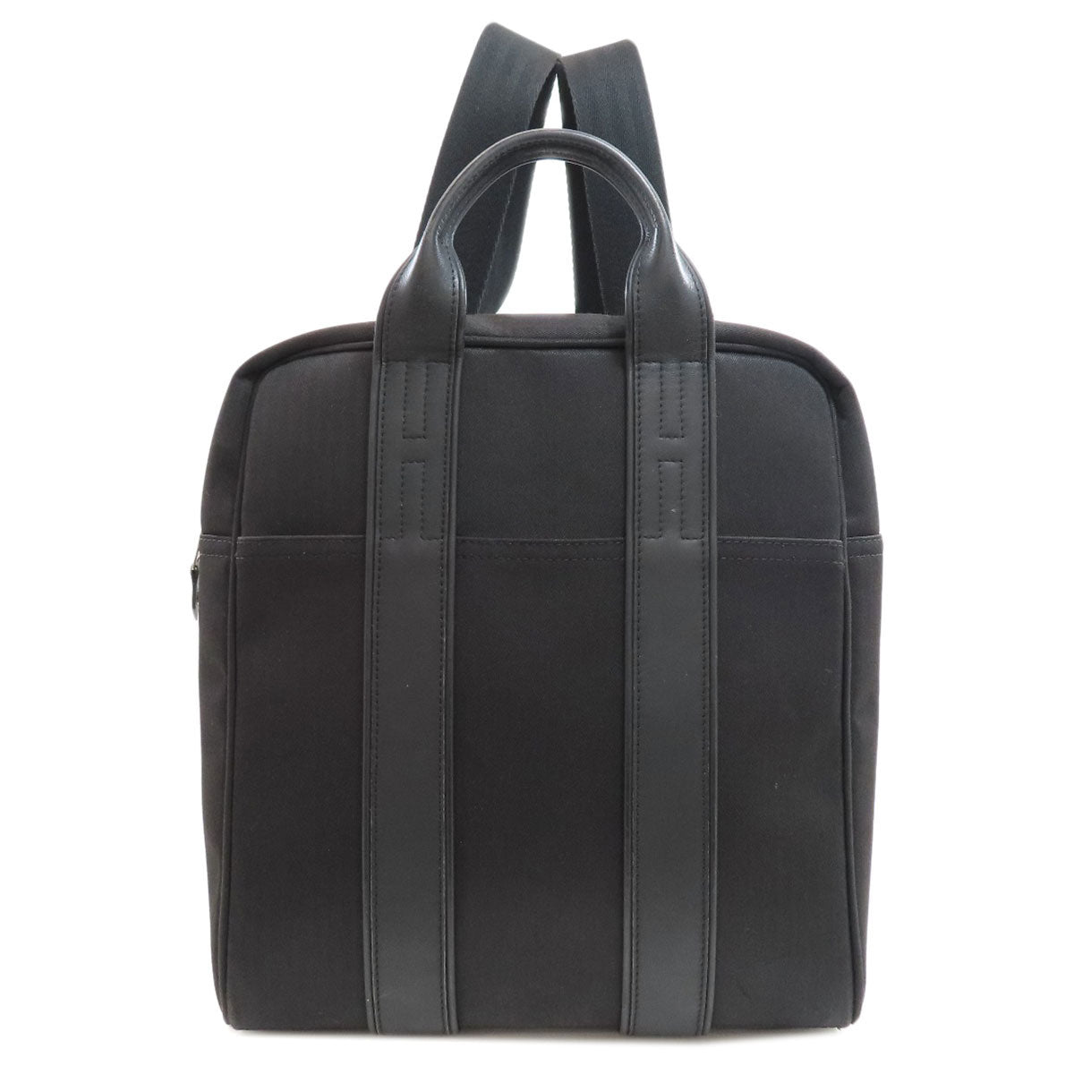 HERMES Acapulco SilverHardware Backpack Â· Daypack Towal chevron Ladies [Used]