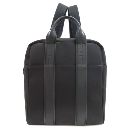 HERMES Acapulco SilverHardware Backpack Â· Daypack Towal chevron Ladies [Used]