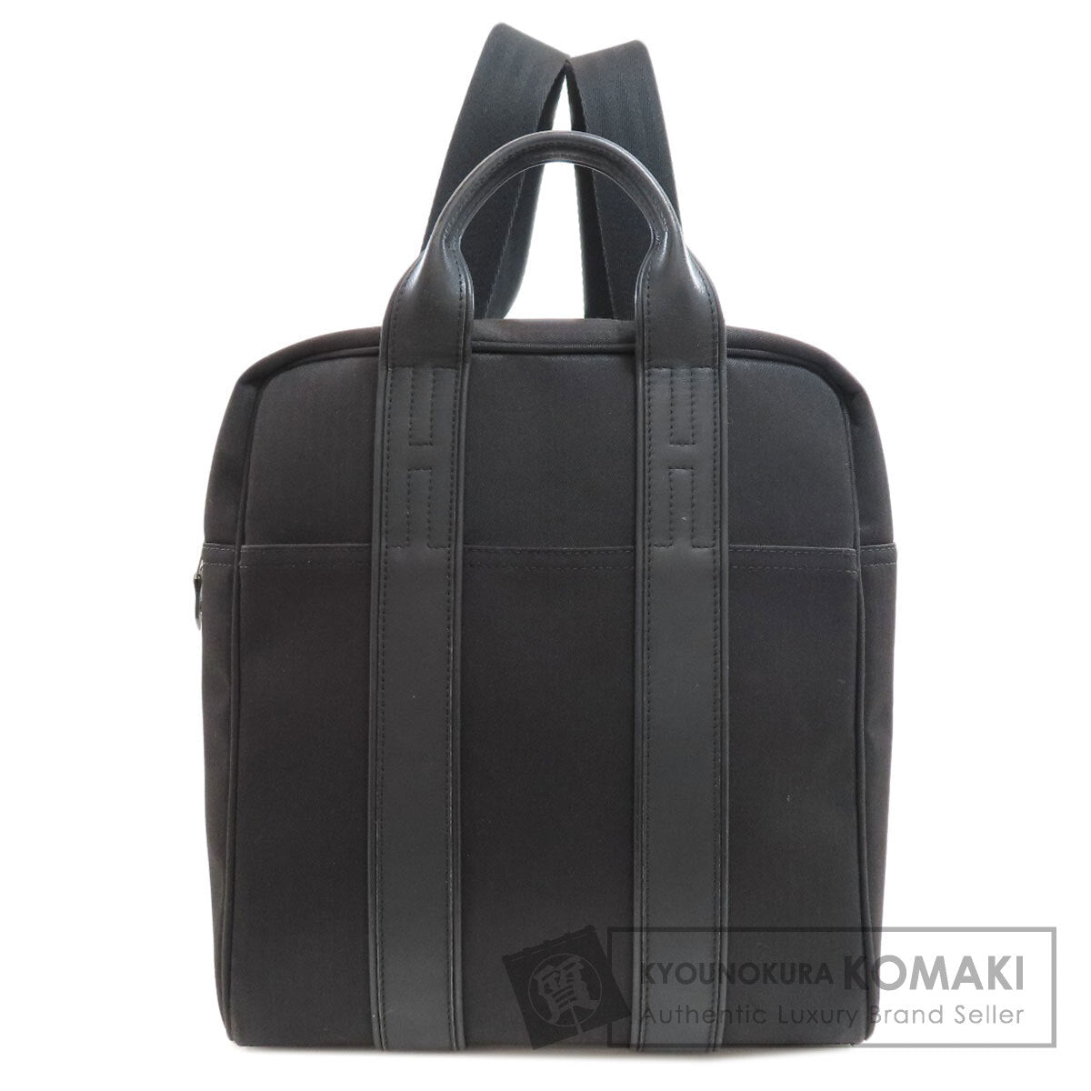 HERMES Acapulco SilverHardware Backpack Â· Daypack Towal chevron Ladies [Used]