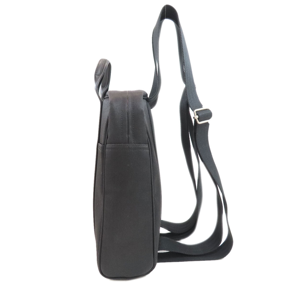 HERMES Acapulco SilverHardware Backpack Â· Daypack Towal chevron Ladies [Used]