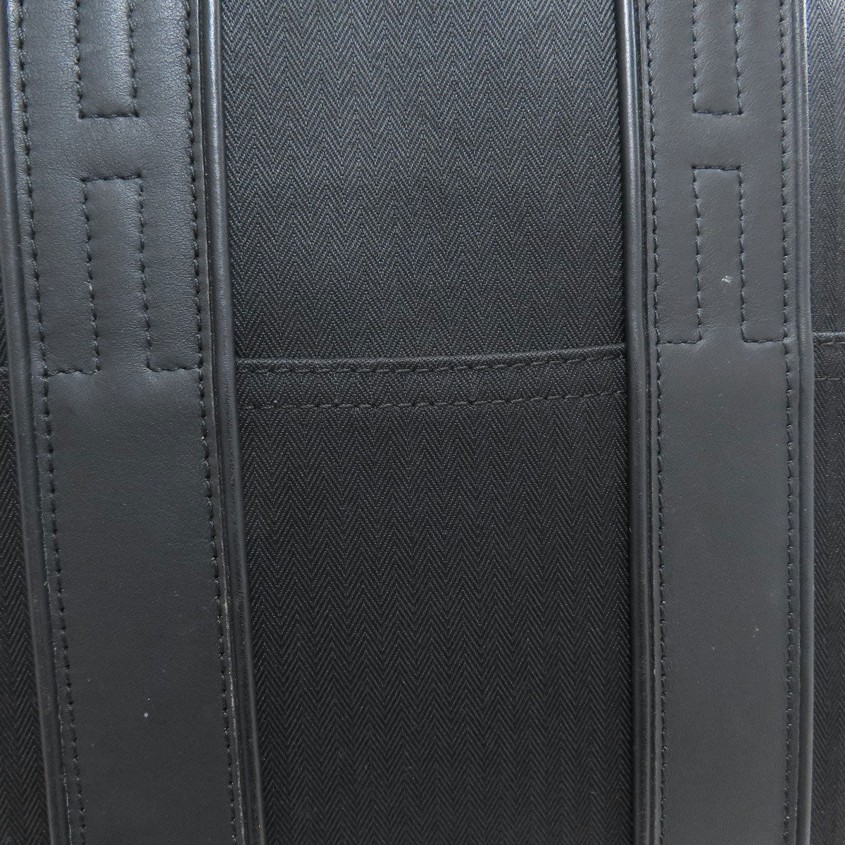 HERMES Acapulco SilverHardware Backpack Â· Daypack Towal chevron Ladies [Used]