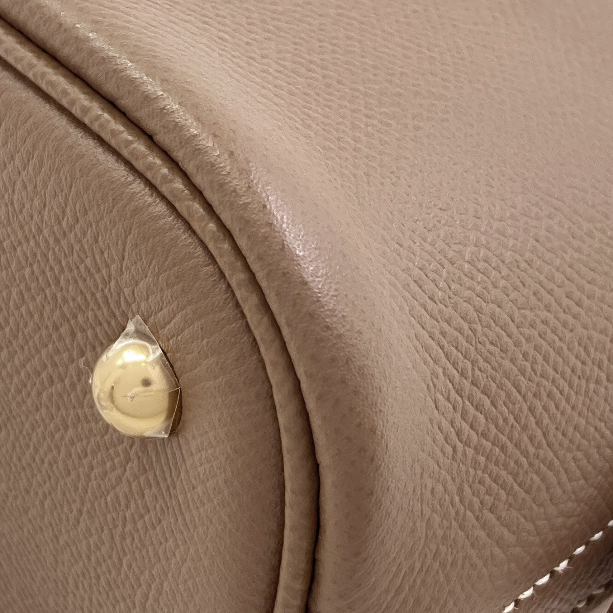 HERMES Bolide1923 25 Etaupe GoldHardware Handbag Epsom Ladies [Used]