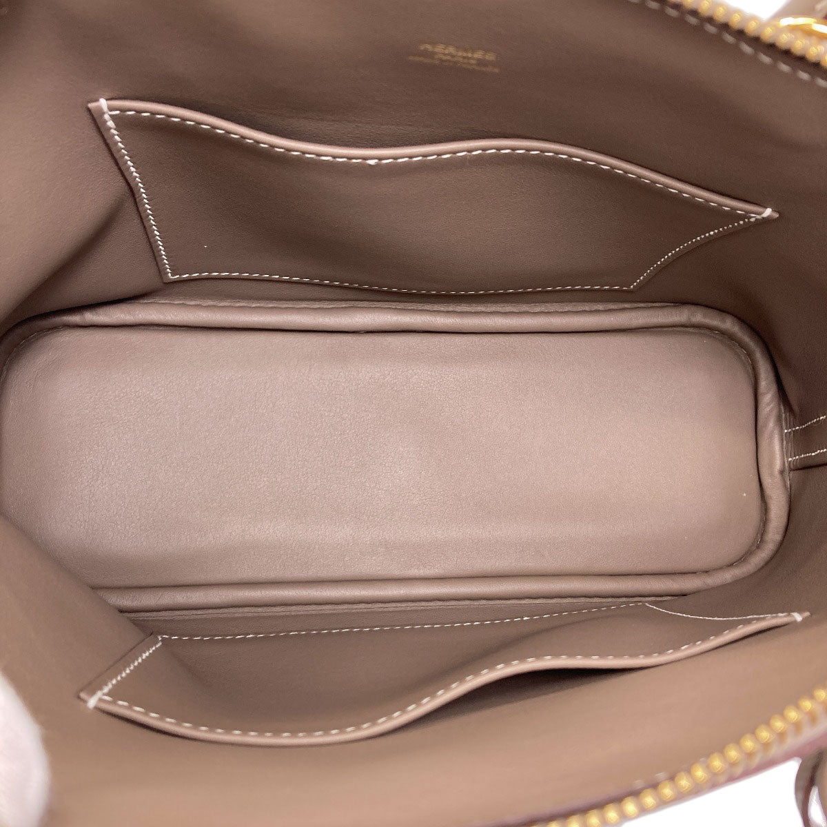 HERMES Bolide1923 25 Etaupe GoldHardware Handbag Epsom Ladies [Used]