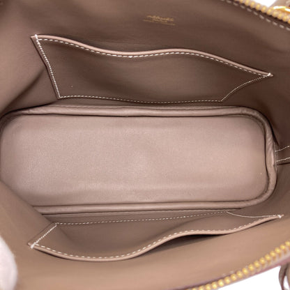 HERMES Bolide1923 25 Etaupe GoldHardware Handbag Epsom Ladies [Used]
