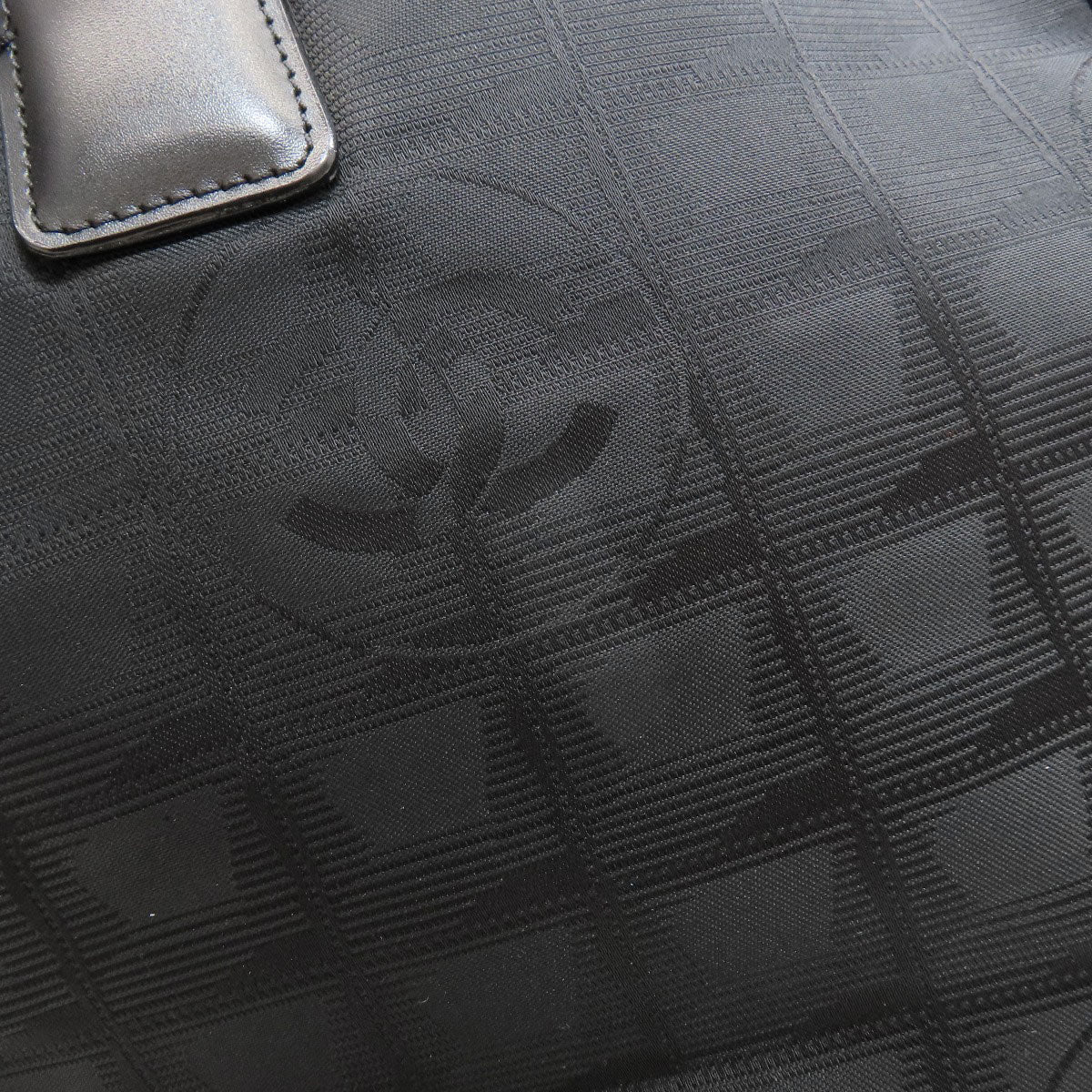 CHANEL New Travel Line PM Tote Bag Nylon jacquard Ladies [Used]