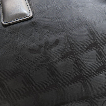 CHANEL New Travel Line PM Tote Bag Nylon jacquard Ladies [Used]