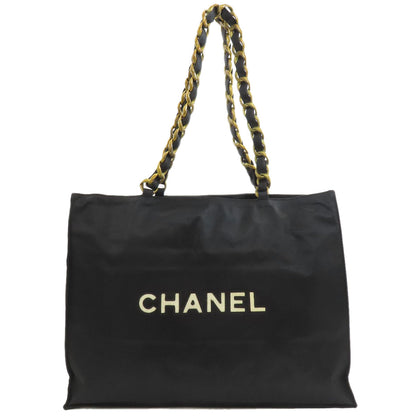 CHANEL COCO Mark GoldHardware Tote Bag Nylon Ladies [Used]