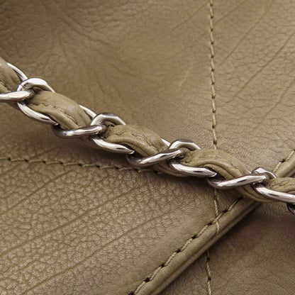 CHANEL Chain bag COCO Mark Silver Hardware Tote Bag Calf Ladies [Used]