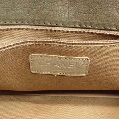 CHANEL Chain bag COCO Mark Silver Hardware Tote Bag Calf Ladies [Used]