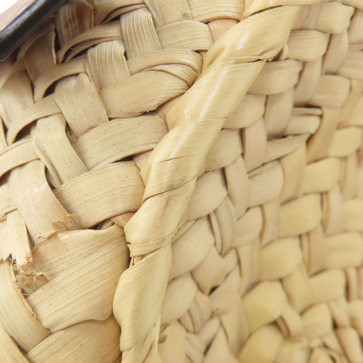 LOEWE Basket bag small Handbag Raffia CalfLadies [Used]