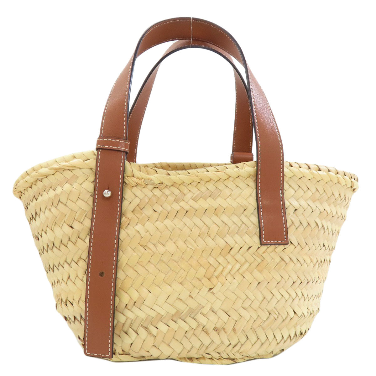 LOEWE Basket bag small Handbag Raffia CalfLadies [Used]