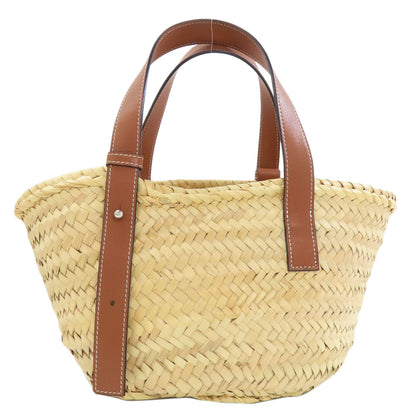 LOEWE Basket bag small Handbag Raffia CalfLadies [Used]