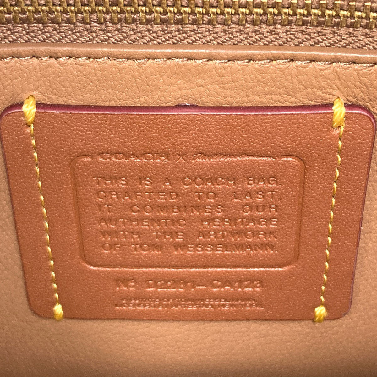 COACH CA123 Tom Wesselmann Rogue Top Handle 3-Way Bag Handbag Leather Ladies [Used]