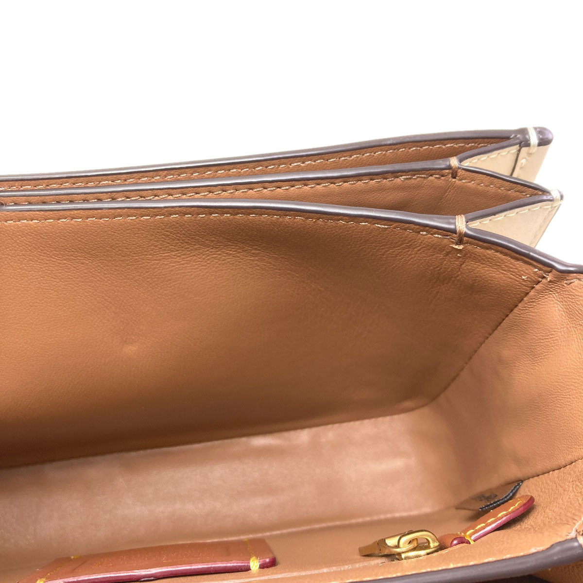 COACH CA123 Tom Wesselmann Rogue Top Handle 3-Way Bag Handbag Leather Ladies [Used]