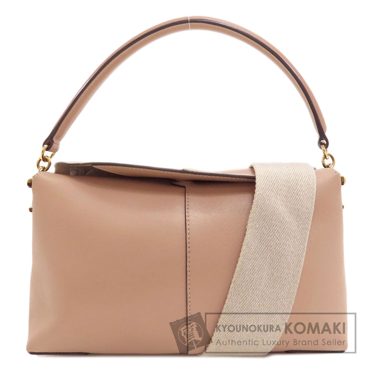 TODS T-Case 2WAY Handbag Calf Ladies [Used]