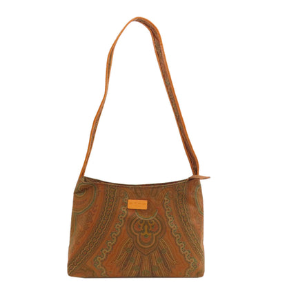 ETRO Paisley pattern Shoulder Bag Nylon Ladies [Used]