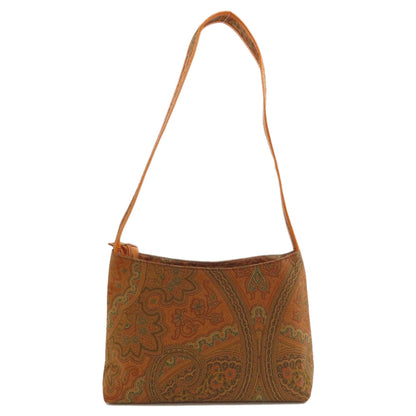 ETRO Paisley pattern Shoulder Bag Nylon Ladies [Used]