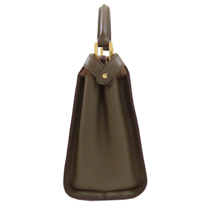 FENDI Peekaboo Essential 2WAY Handbag Calf Ladies [Used]