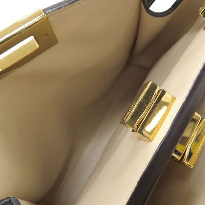 FENDI Peekaboo Essential 2WAY Handbag Calf Ladies [Used]