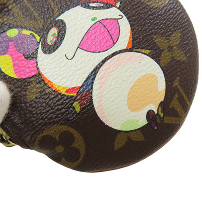 LOUIS VUITTON M61928 Porte Monnaie Rond Panda Takashi Murakami Collaboration coin purse Monogram canvas Ladies [Used]
